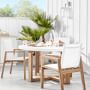 Santa Barbara Outdoor Natural Teak Dining Armchair