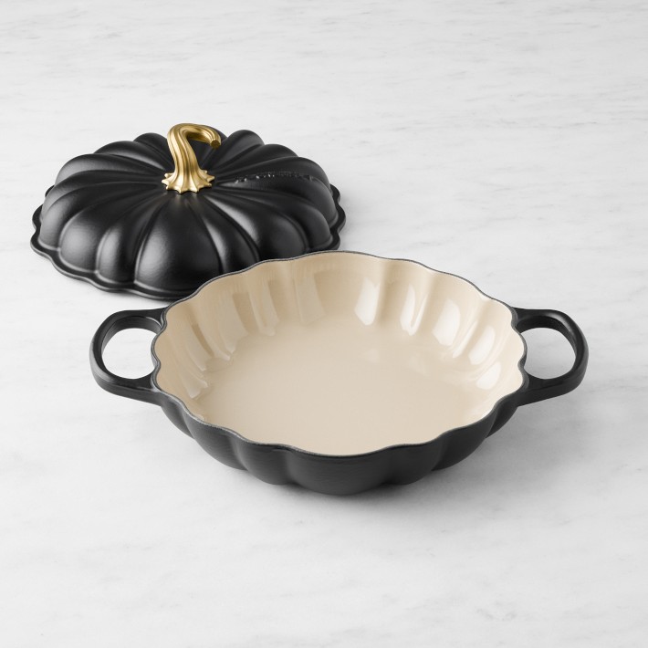 Le Creuset Enameled Cast Iron Pumpkin Braiser, 2 1/4-Qt