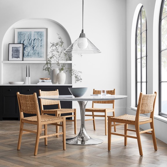 Tulip Dining Table & Sullivan Dining Chairs