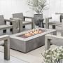 Cardona Rectangular Fire Table (42&quot;-70&quot;)