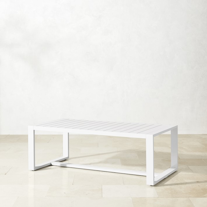 Santa Barbara Outdoor Metal Small Coffee Table (48&quot;)