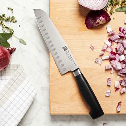 Zwilling Four Star Eco Santoku Knife, 7&quot;
