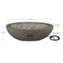 Banff Oval Fire Bowl (58&quot;)