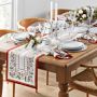 Noel Floral Table Runner