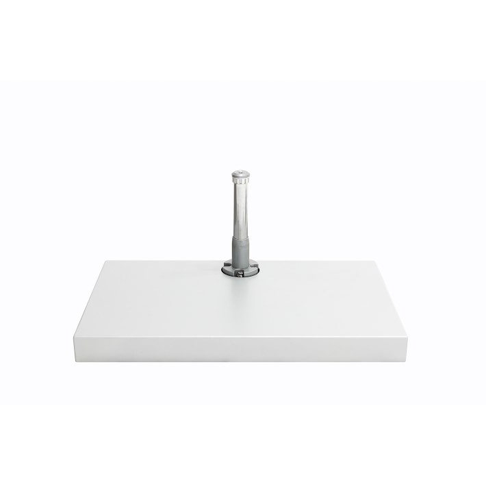 Performance Cantilever Umbrella Base, 435 lbs, Gun Metal Powder Coat,
