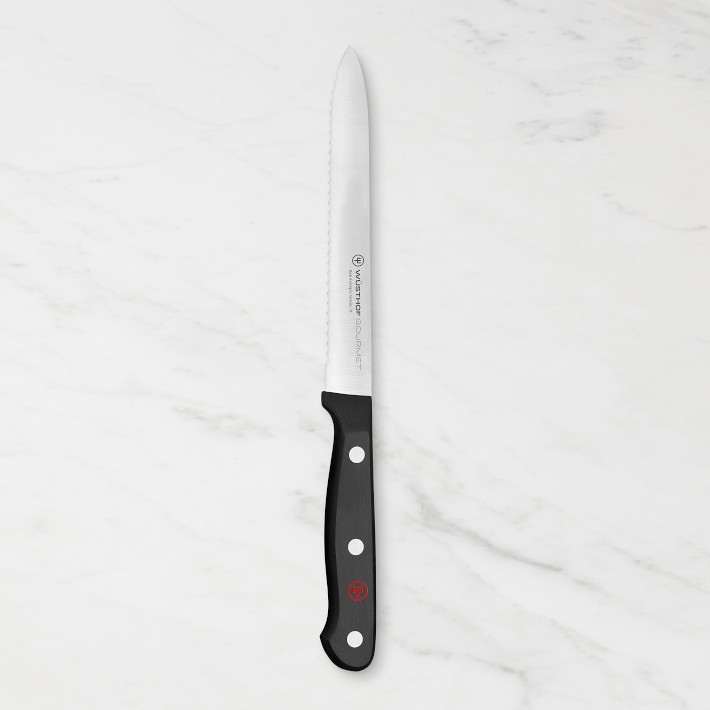 Wüsthof Gourmet Serrated Utility Knife, 5"