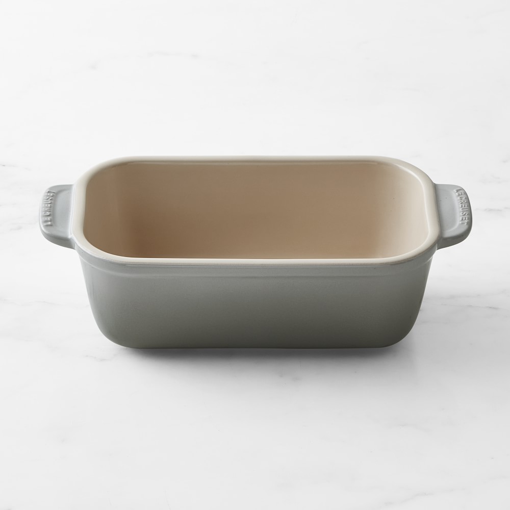 Le Creuset San Francisco Stoneware Loaf Pan, 9", French Grey