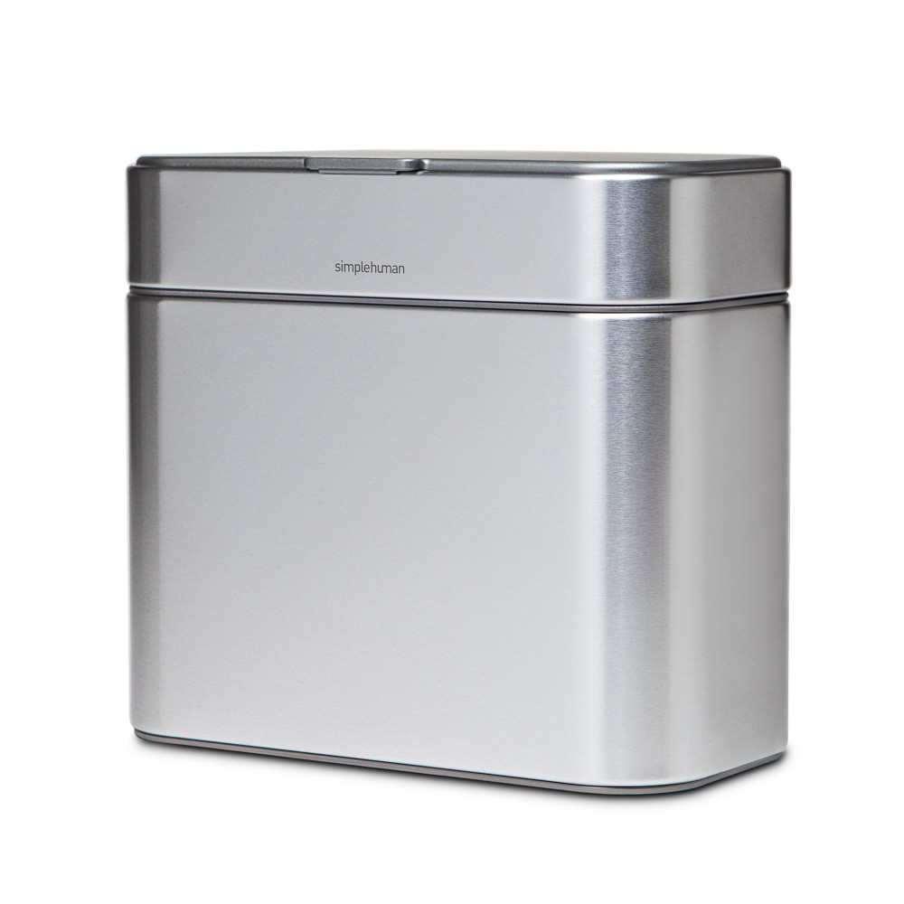 simplehuman™ 4-Liter Compost Caddy, Brushed Stainless Steel