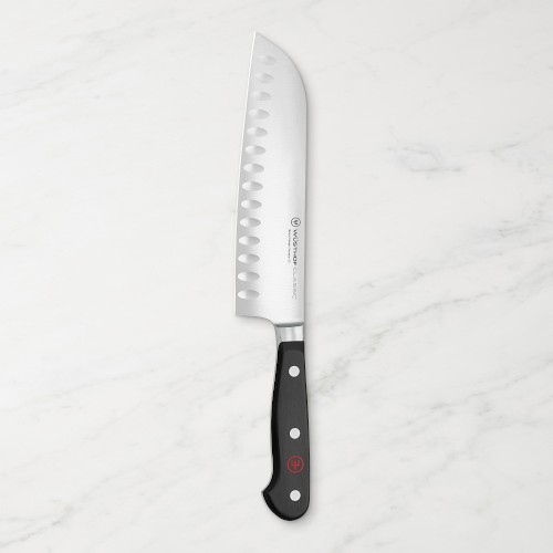 Wüsthof Classic Hollow-Edge Santoku Knife, 7