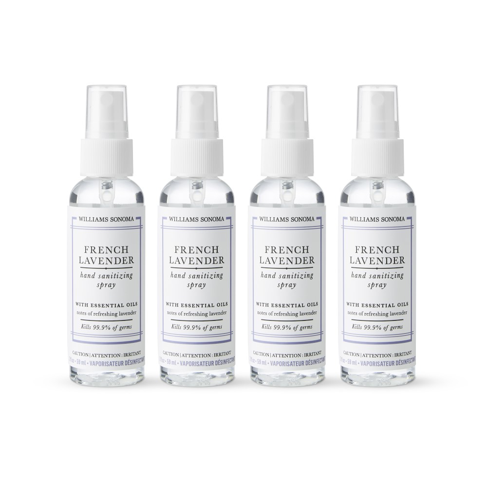 Lavender Hand Sanitizer Spray, Set of 4