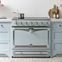 La Cornue CornuF&#233; 90 Albertine Induction Range &amp; Hood