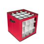 Red Cube Ornament Storage