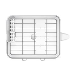 simplehuman&#8482; Compact Kitchen Steel Frame Dishrack