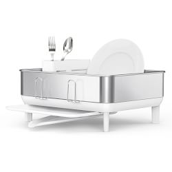 simplehuman&#8482; Compact Kitchen Steel Frame Dishrack