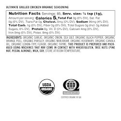 Williams Sonoma Organic Rub, Ultimate Grilled Chicken