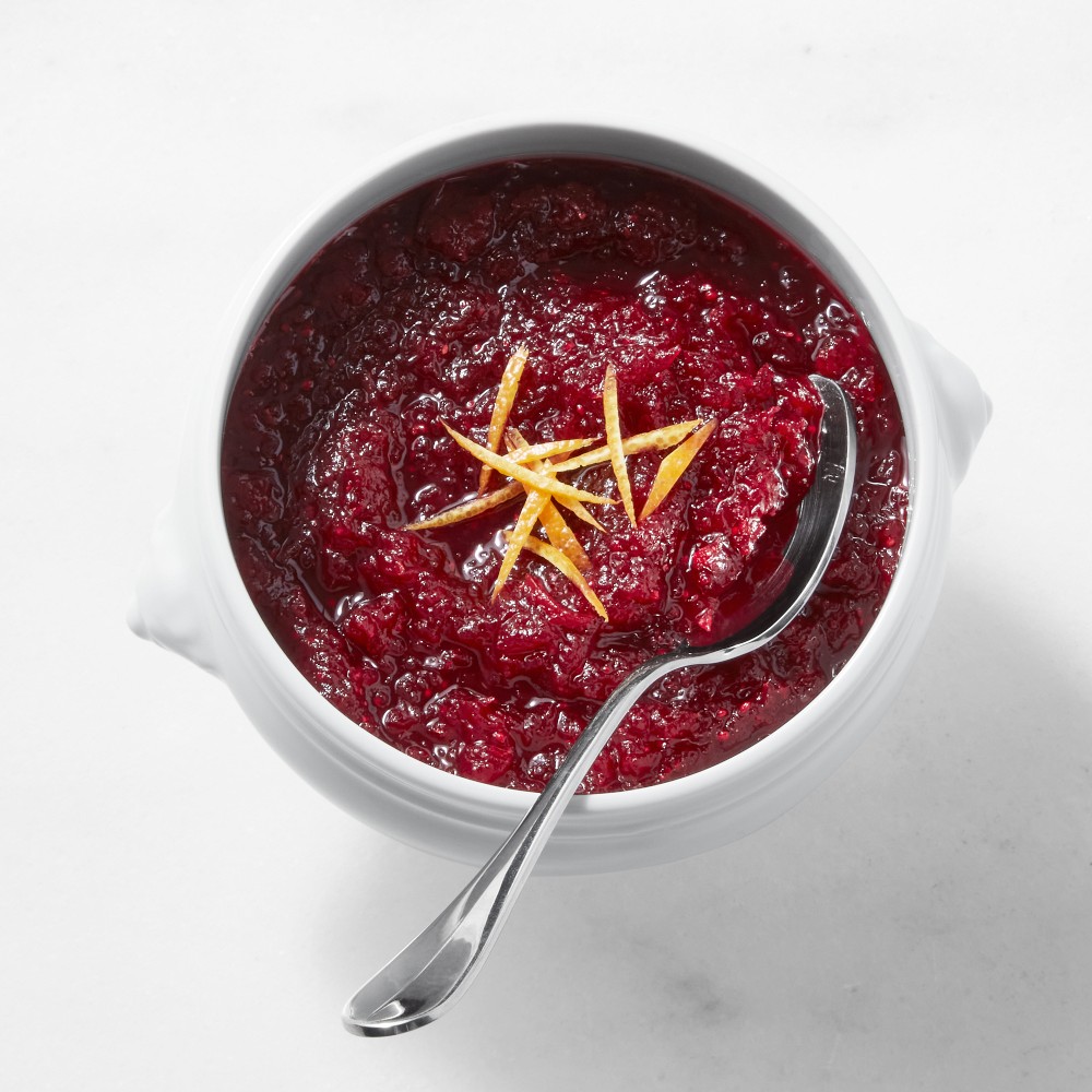 Williams Sonoma Cranberry Sauce with Orange Zest, Immediate Delivery