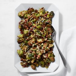 Williams Sonoma Cheesy Brussels Sprouts with Pancetta, Set of 2, Immediate Delivery
