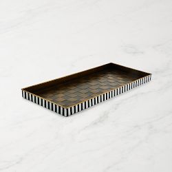 MacKenzie-Childs Courtly Stripe Boot Tray