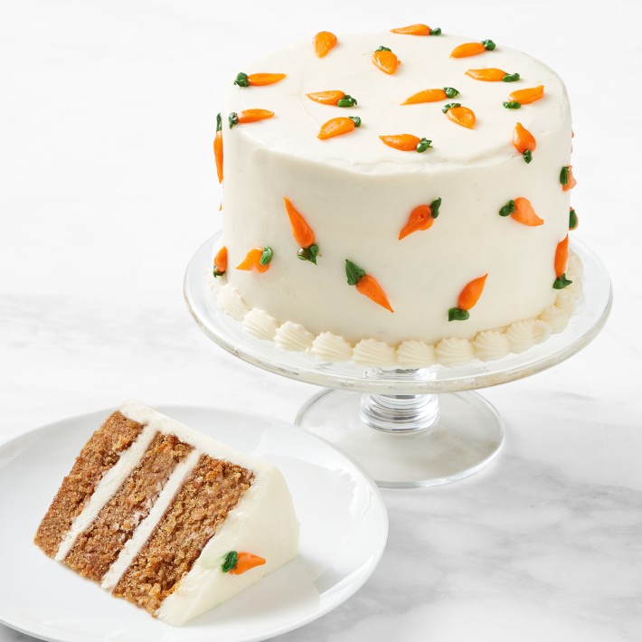 Classic Three-Layer Carrot Cake, Immediate Delivery