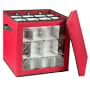 Red Cube Ornament Storage