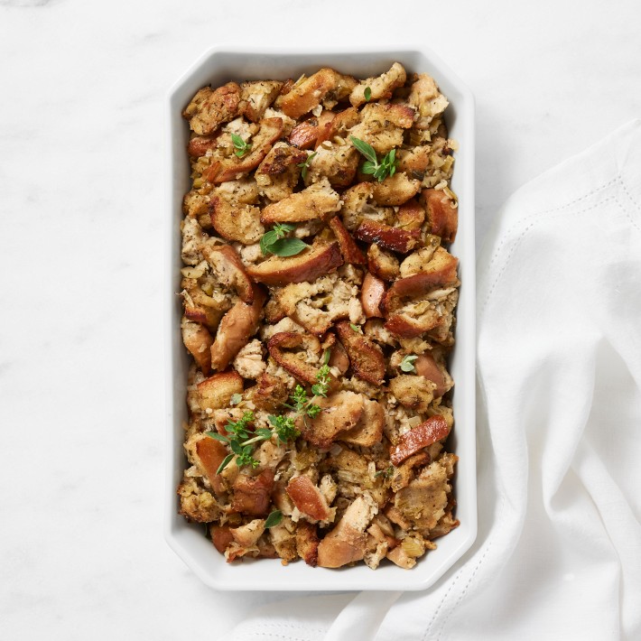 Williams Sonoma Test Kitchen Herby Sourdough Stuffing, Set of 2, Immediate Delivery