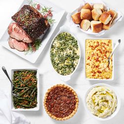 Ultimate Christmas Prime Rib Dinner, Serves 8, Immediate Delivery