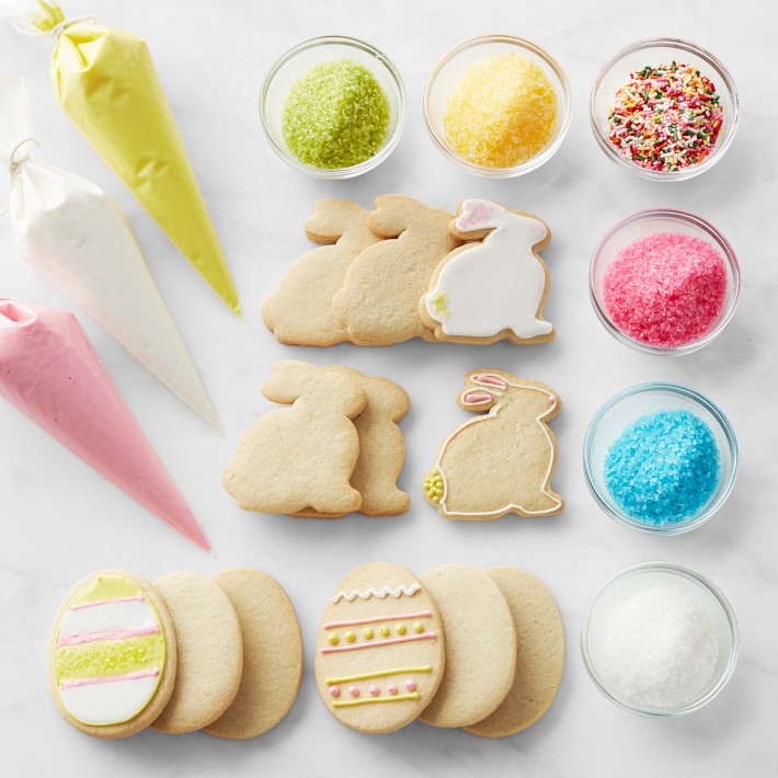 DIY Easter Cookie Set, Set of 12, Immediate Delivery