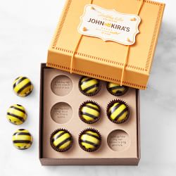 John & Kira's Chocolate Bumble Bees, Set of 9