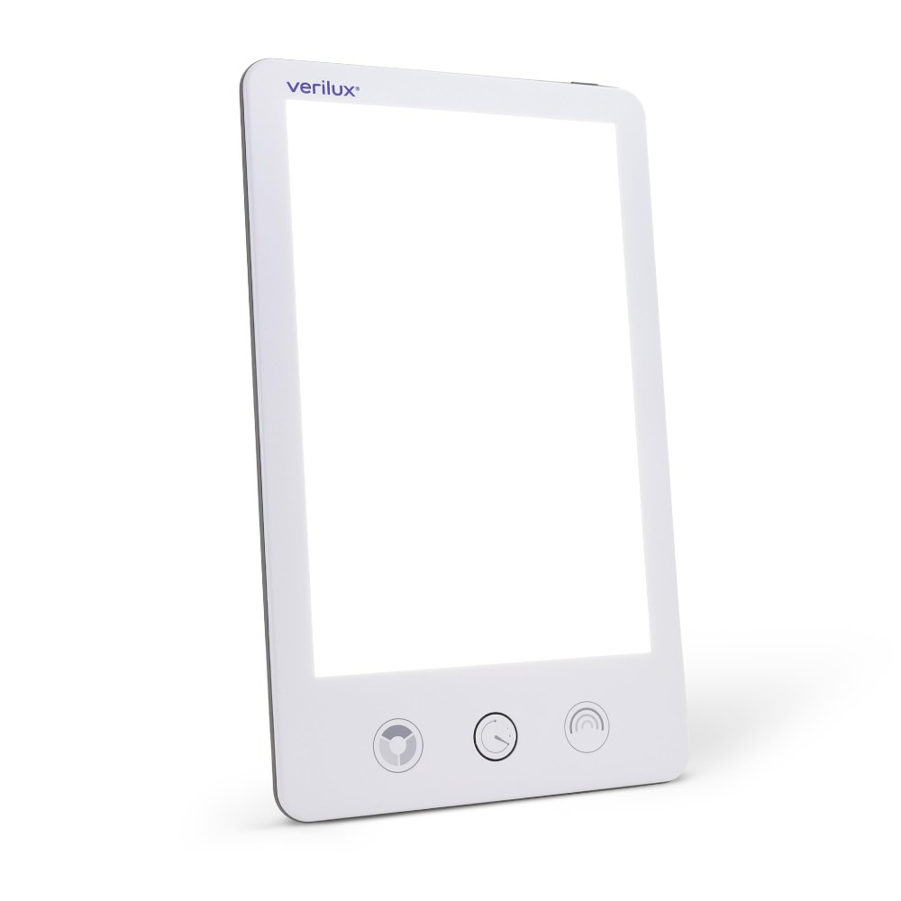 Bright White HappyLight Touch Light Therapy Lamp
