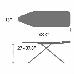 Brabantia Ironing Board with Fairtrade Cover