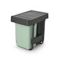 Brabantia Sort &amp; Go In-Cabinet Bin, 2 x 15L