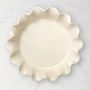 Emile Henry French Ceramic Deep Ruffled Pie Dish