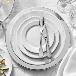 Pillivuyt Eclectique Porcelain Salad Plates, Set of 4