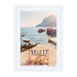 Gray Malin Two Chairs La Fontelina Capri