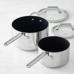SCANPAN&#174; TSS+ Stainless-Steel Nonstick Saucepan Set, 2-Qt. &amp; 4-Qt.