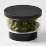 Williams Sonoma Dual Sided Straining Jar