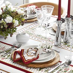 Noel Floral Tablecloth