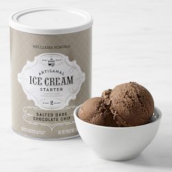 Williams Sonoma Ice Cream Starter, Salted Dark Chocolate