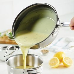 Hestan NanoBond&#174; Titanium Stainless-Steel Saucier, 2-Qt.
