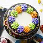 Day of the Dead Four-Layer Chocolate Cake, Serves 8-10