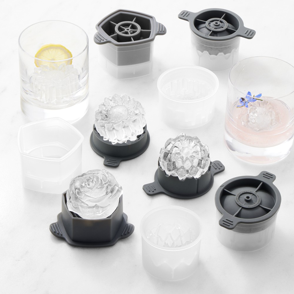 Williams Sonoma Ultimate Flower Bouquet Ice Mold, Set of 6