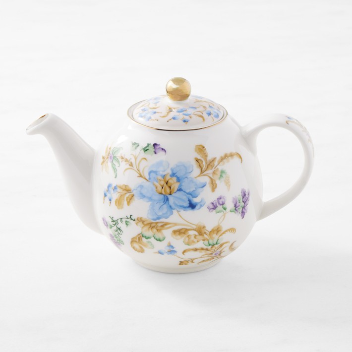 Bridgerton x Williams Sonoma Floral Teapot