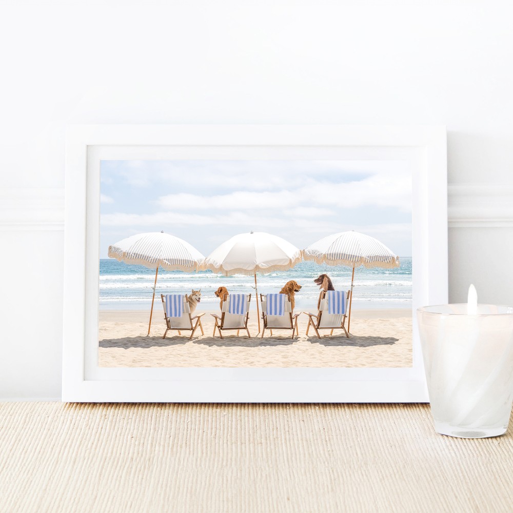 Gray Malin Beach Day Pups, San Diego, Mini