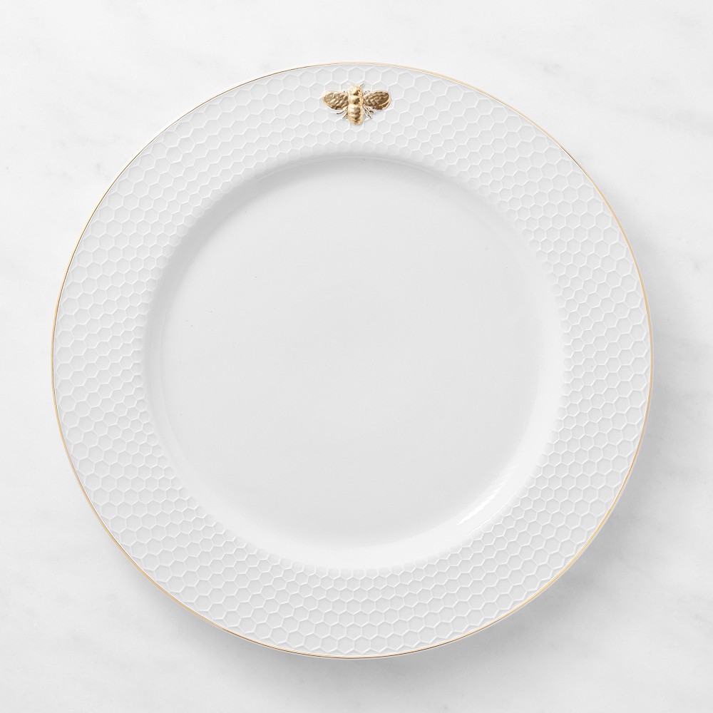 Honeycomb Embossed Chargers, Set of 4