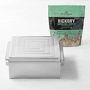 Williams Sonoma Smoker Box & Hickory Smoking Chips Set