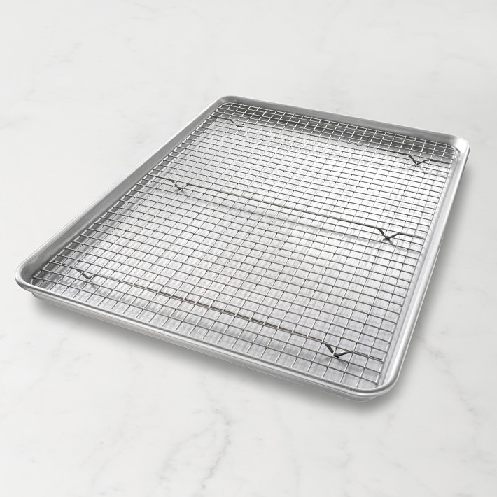 USA Pan XL Nonstick Sheet Pan and Cooling Rack