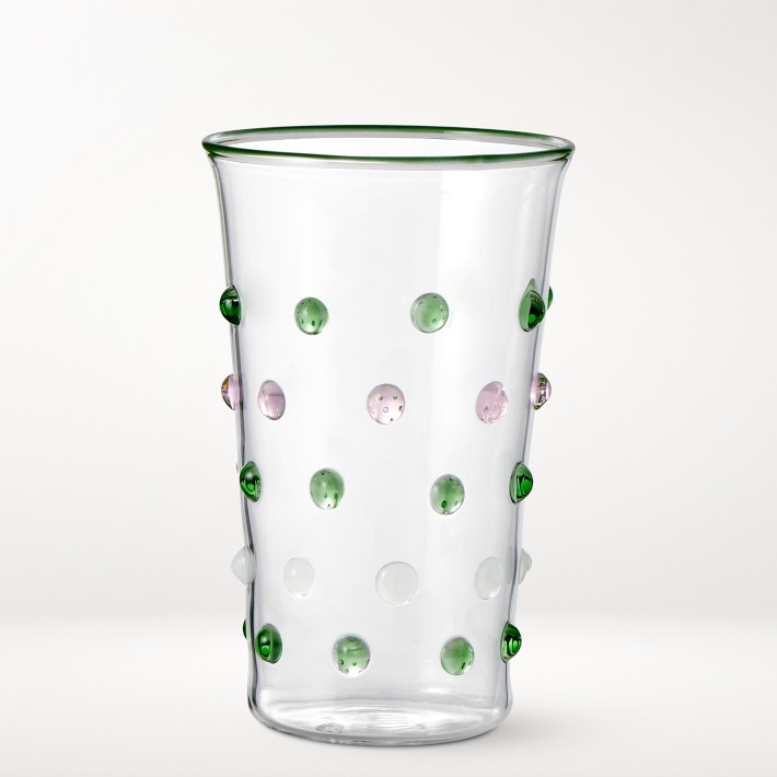 AERIN x Williams Sonoma Confetti Tumblers, Set of 4, Green