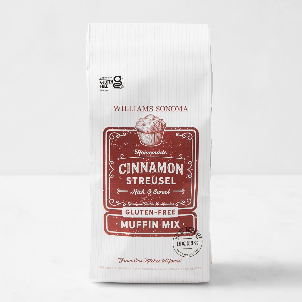Williams Sonoma Gluten-Free Muffin Mix, Cinnamon Streusel