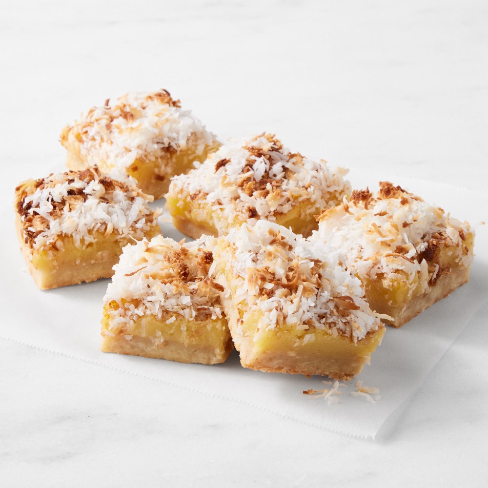 Key Lime Coconut Bars, Serves 6-8