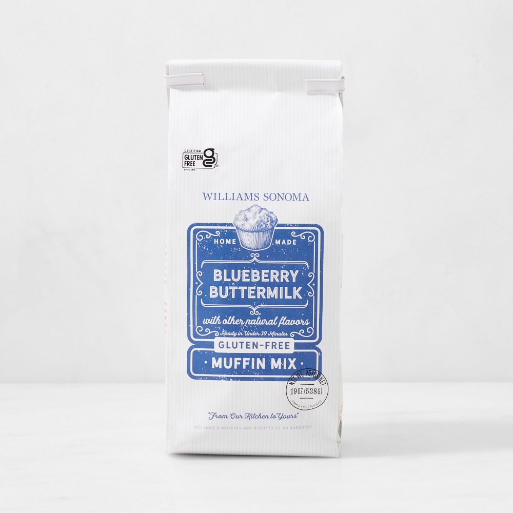 Williams Sonoma Gluten-Free Muffin Mix, Blueberry Buttermilk